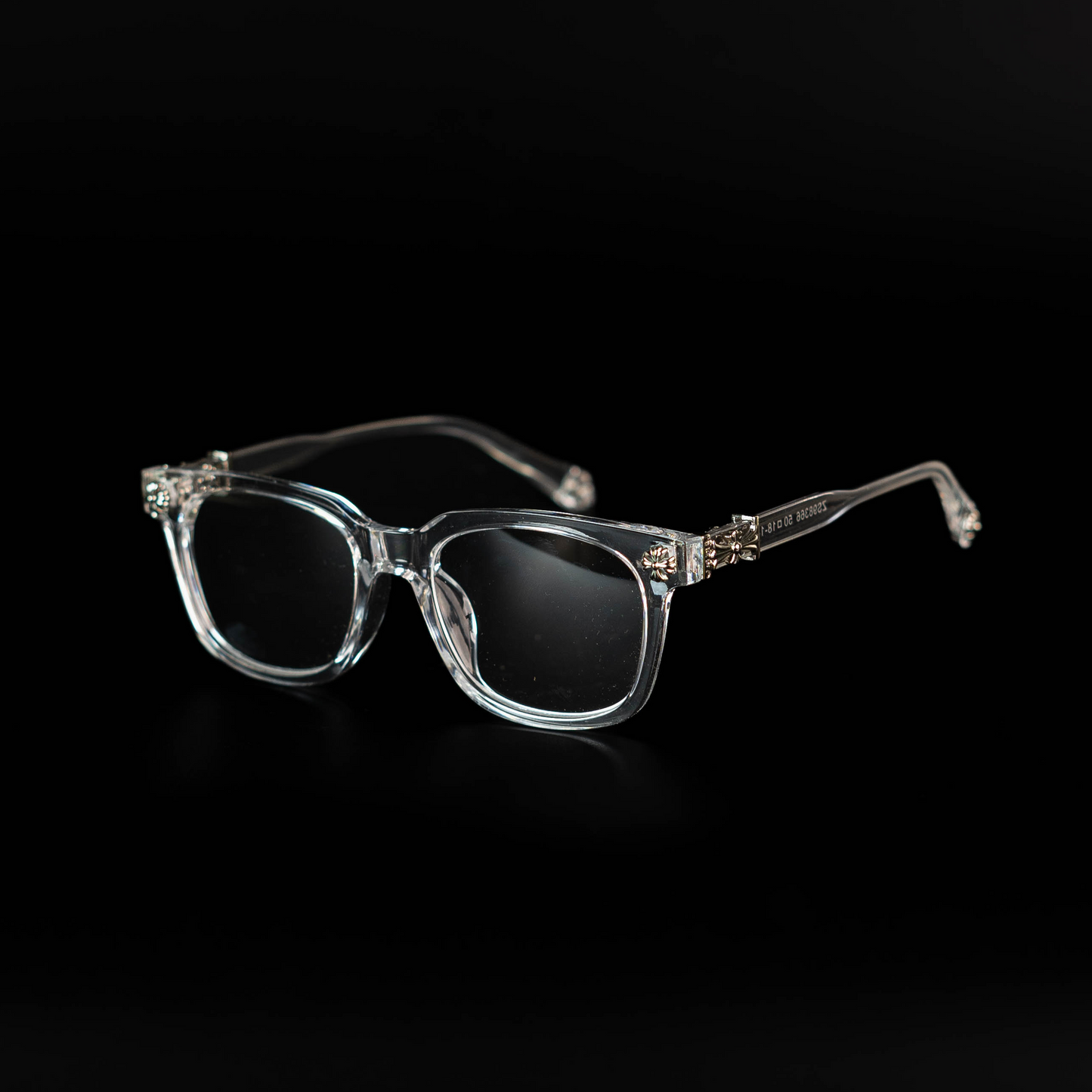 Chrome Heart Transparent Eyeglasses