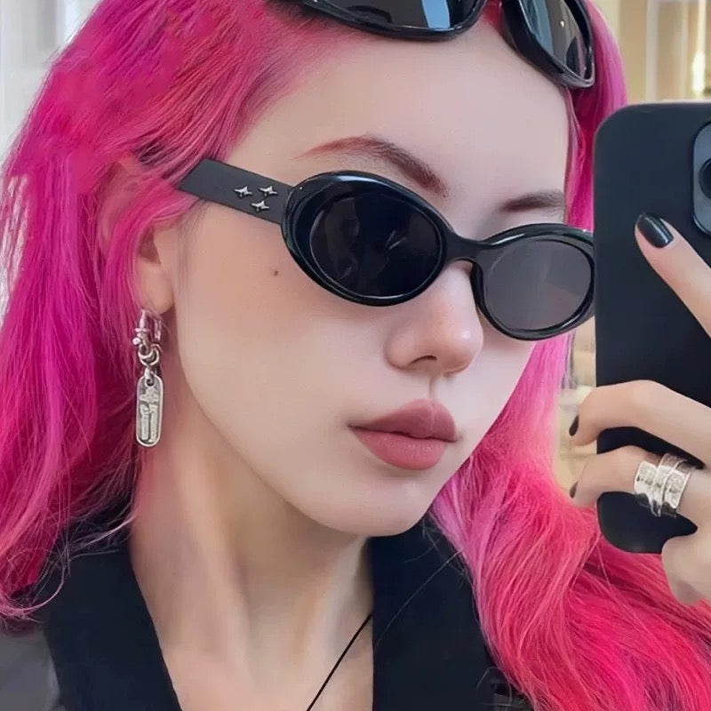 Eve Oval Cateye Sunglasses