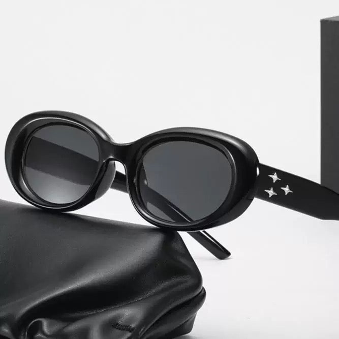 Eve Oval Cateye Sunglasses