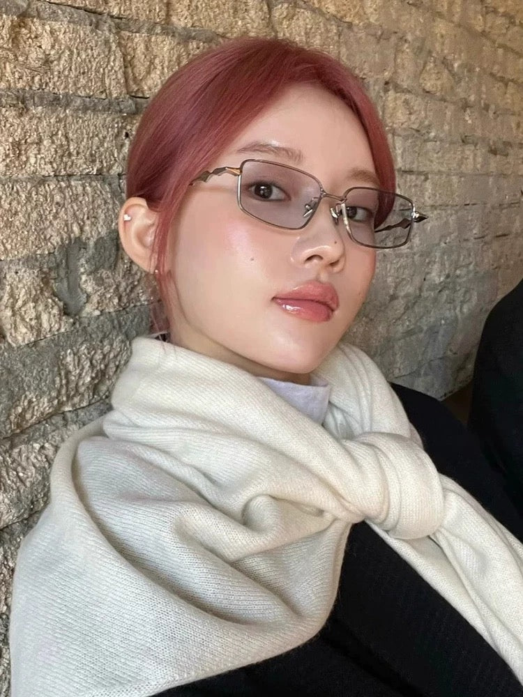 Eclipse Metal Vintage Transparent Eyeglasses