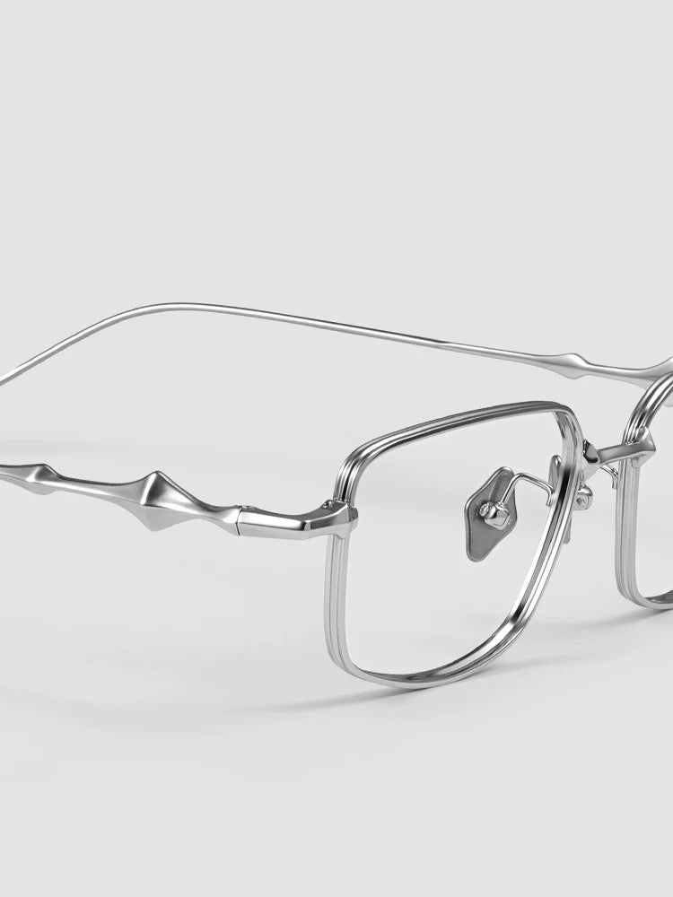 Eclipse Metal Vintage Transparent Eyeglasses