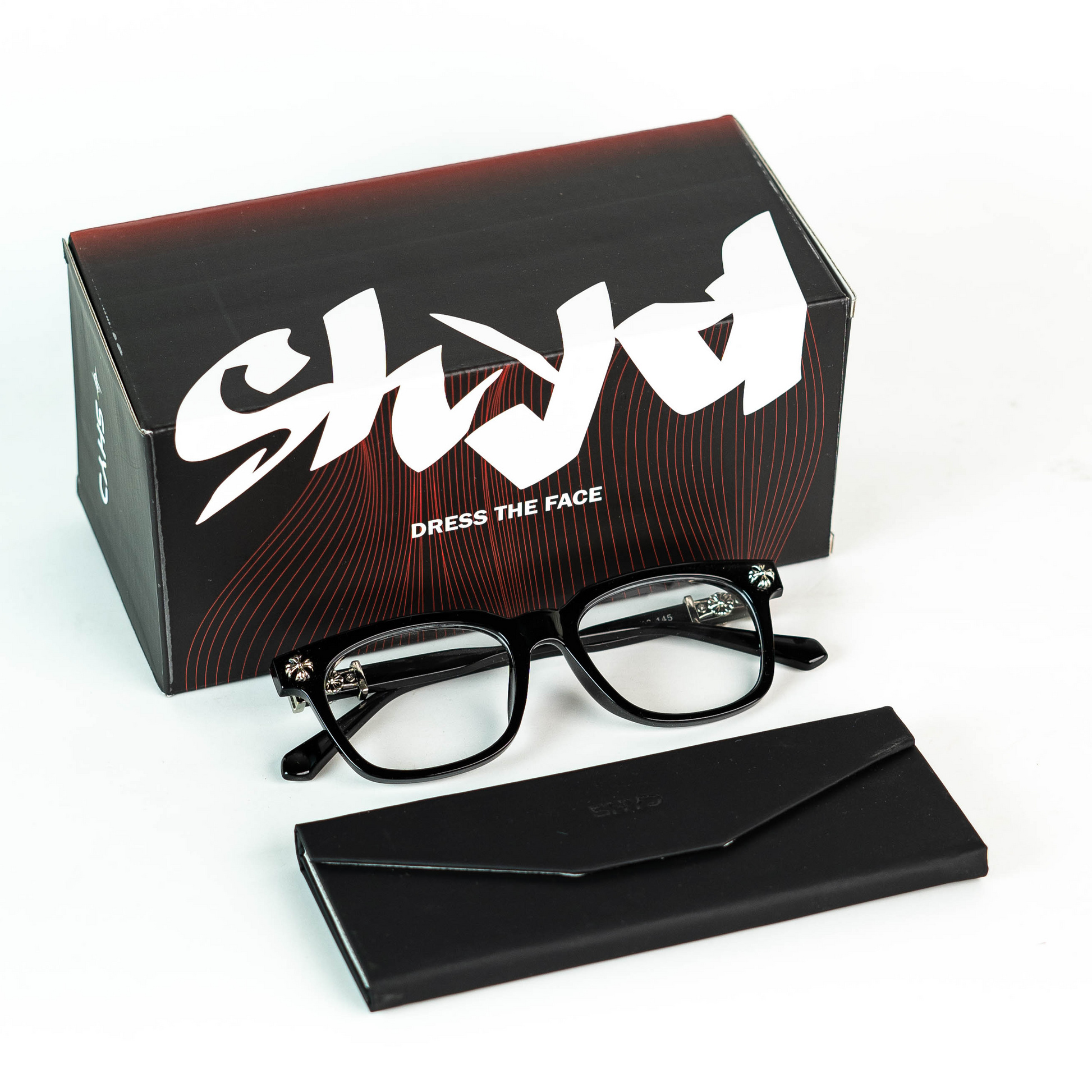Chrome Heart Black Eyeglasses – SHYD