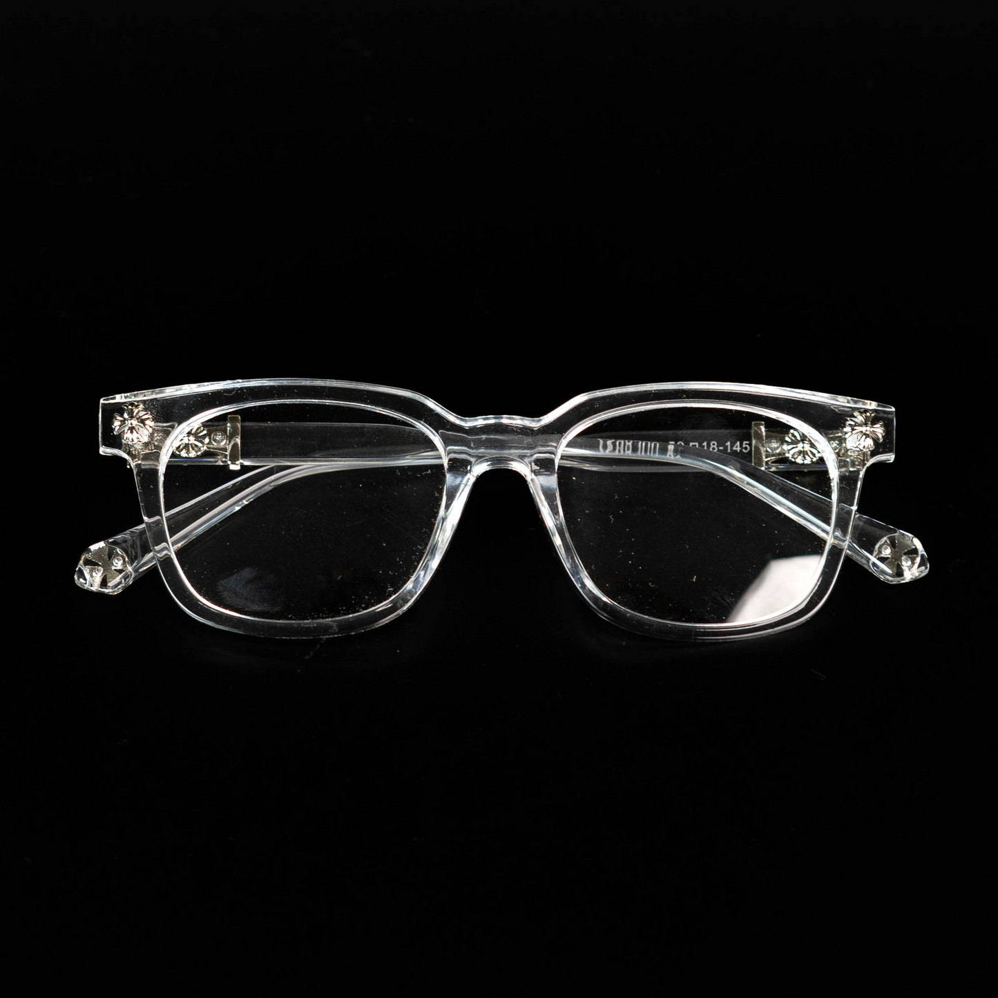 Chrome Heart Transparent Eyeglasses
