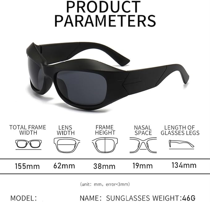 Oversized Y2k Sunglases