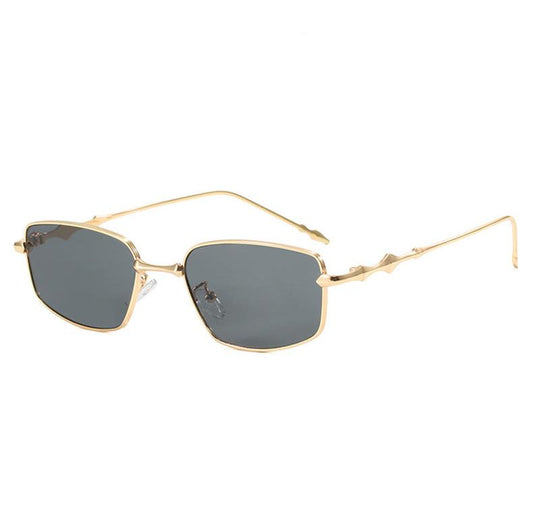 Eclipse Metal Vintage Black/Gold Sunglasses