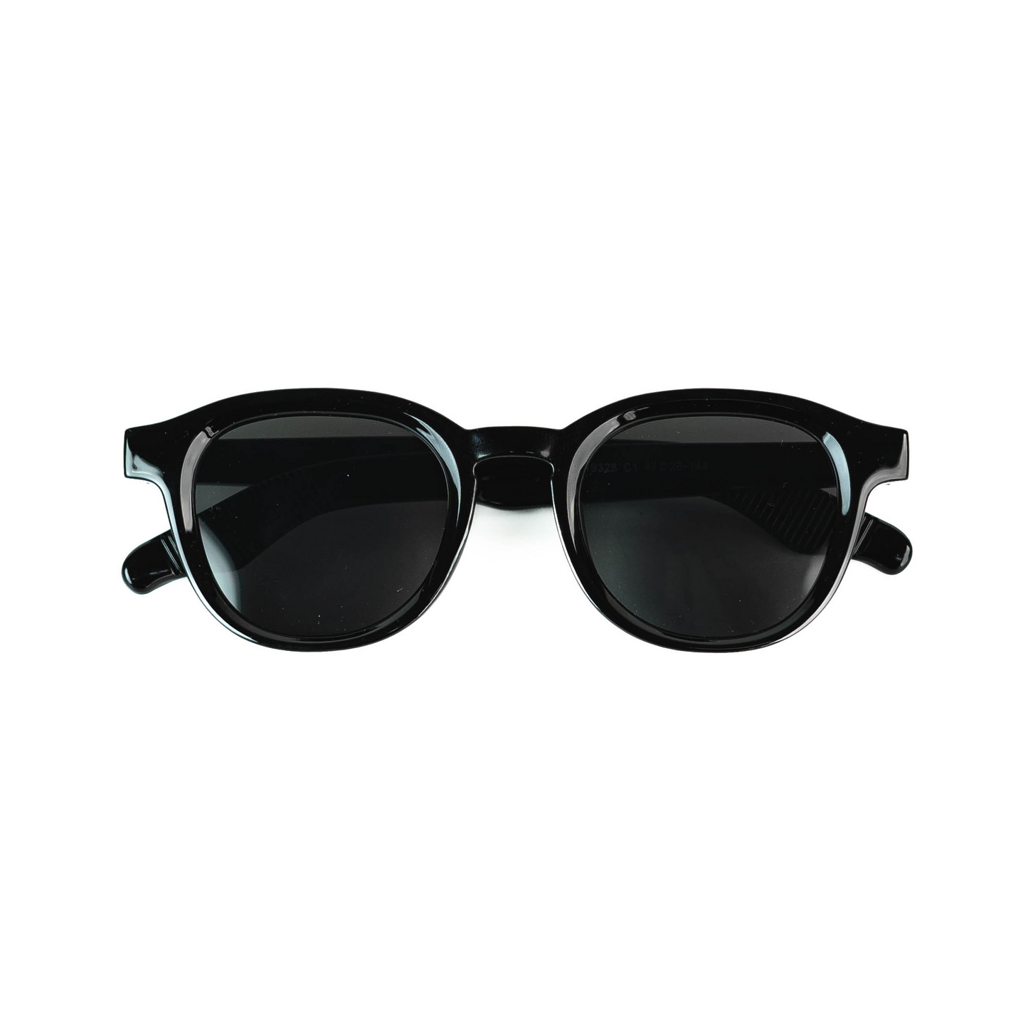The Onyx Retro Round Wayfare Sunglasses