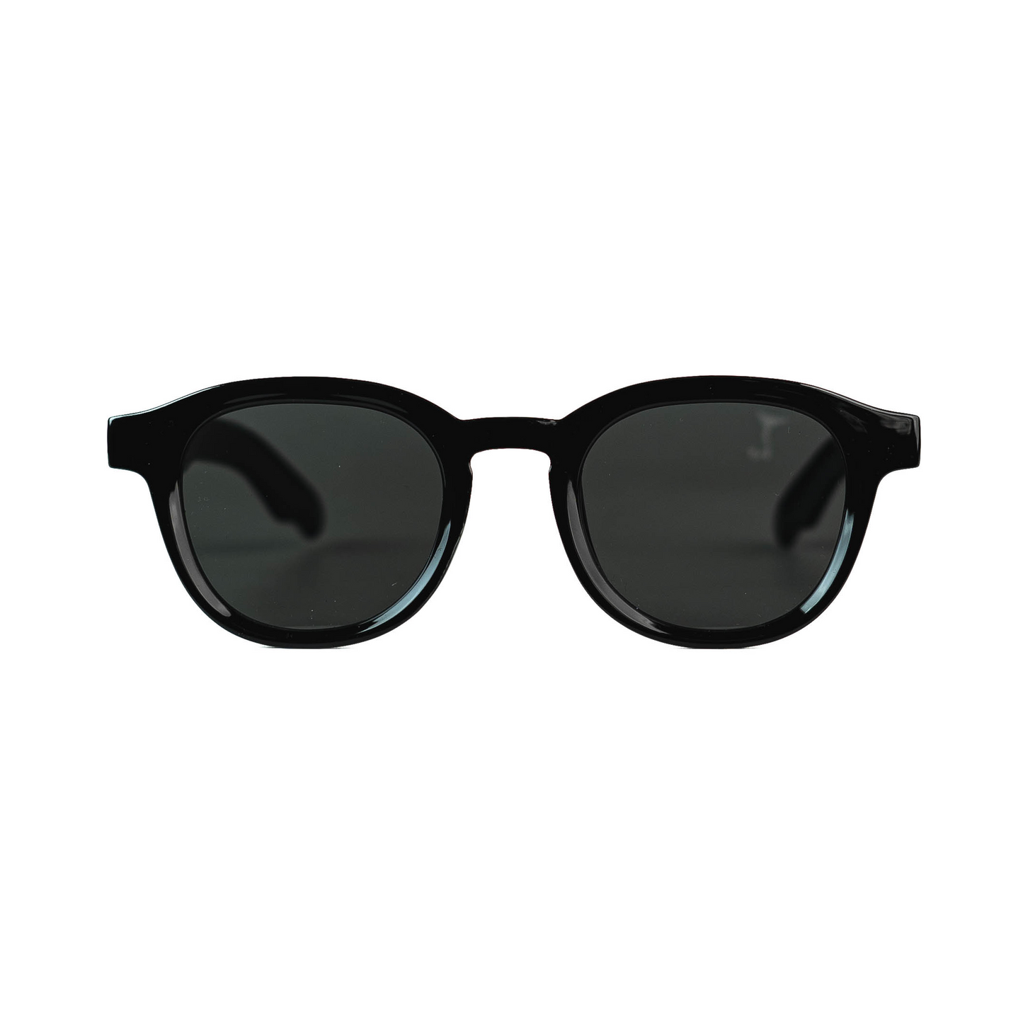 The Onyx Retro Round Wayfare Sunglasses