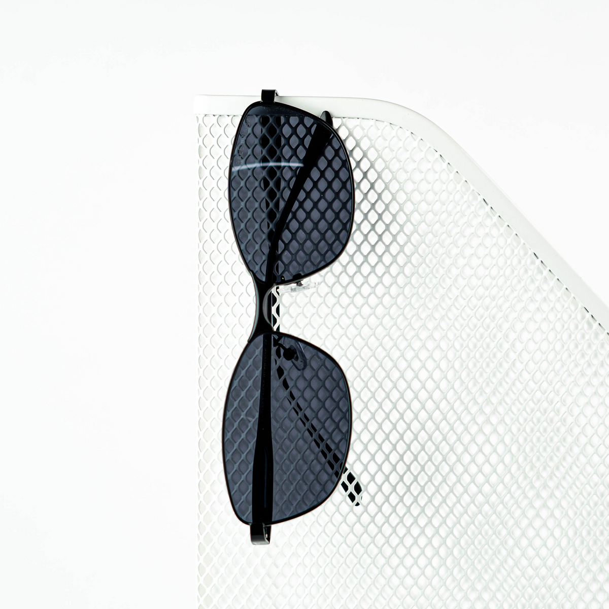 Balenciaga Black Retro Metal Frame Sunglasses