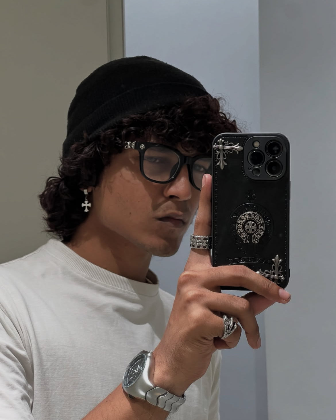 Chrome Heart Black Eyeglasses