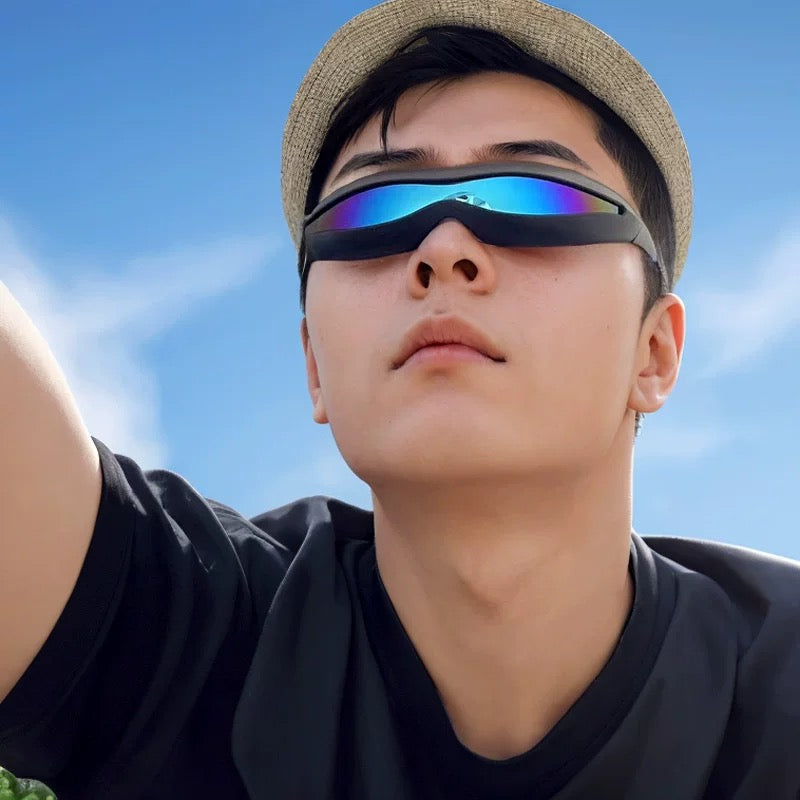 CyberVision Blue Black Sunglasses